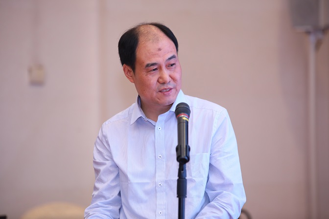 06 中国农业银行战略规划部副总经理田学思发表主旨演讲.JPG