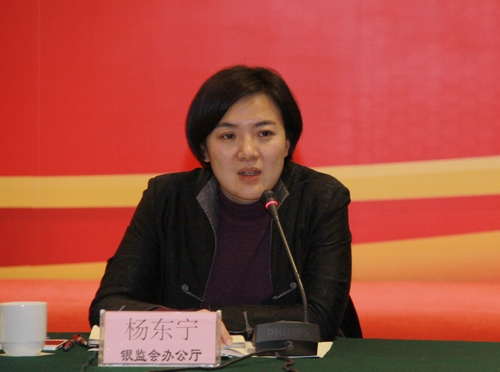 2.中国银监会办公厅副主任杨东宁讲话.JPG