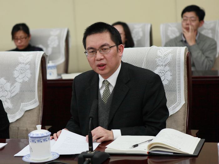12银监会银行监管三部副主任漆艰明.JPG