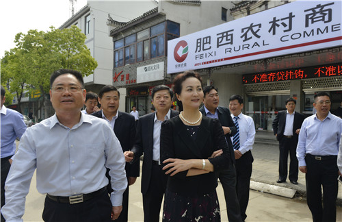 中银协张芳副秘书长在安徽肥西农商银行调研（江锋 摄）.jpg
